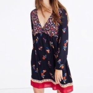 Madewell x Sézane Daphna Long Sleeve dress